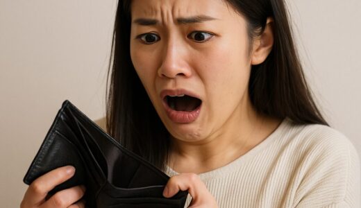 「お金を取られた おっかねー」